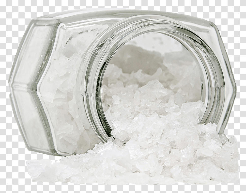 White Pyramid Sea SaltClass, Food, Jar, Sugar, Plant Transparent Png