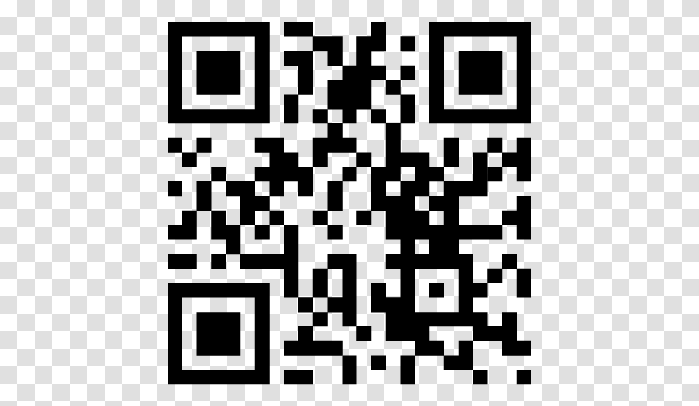 White Qr Code, Gray, World Of Warcraft Transparent Png