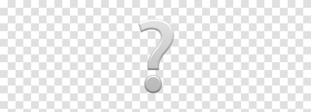 White Question Mark Ornament Emojis Emoji, Number, Shower Faucet Transparent Png