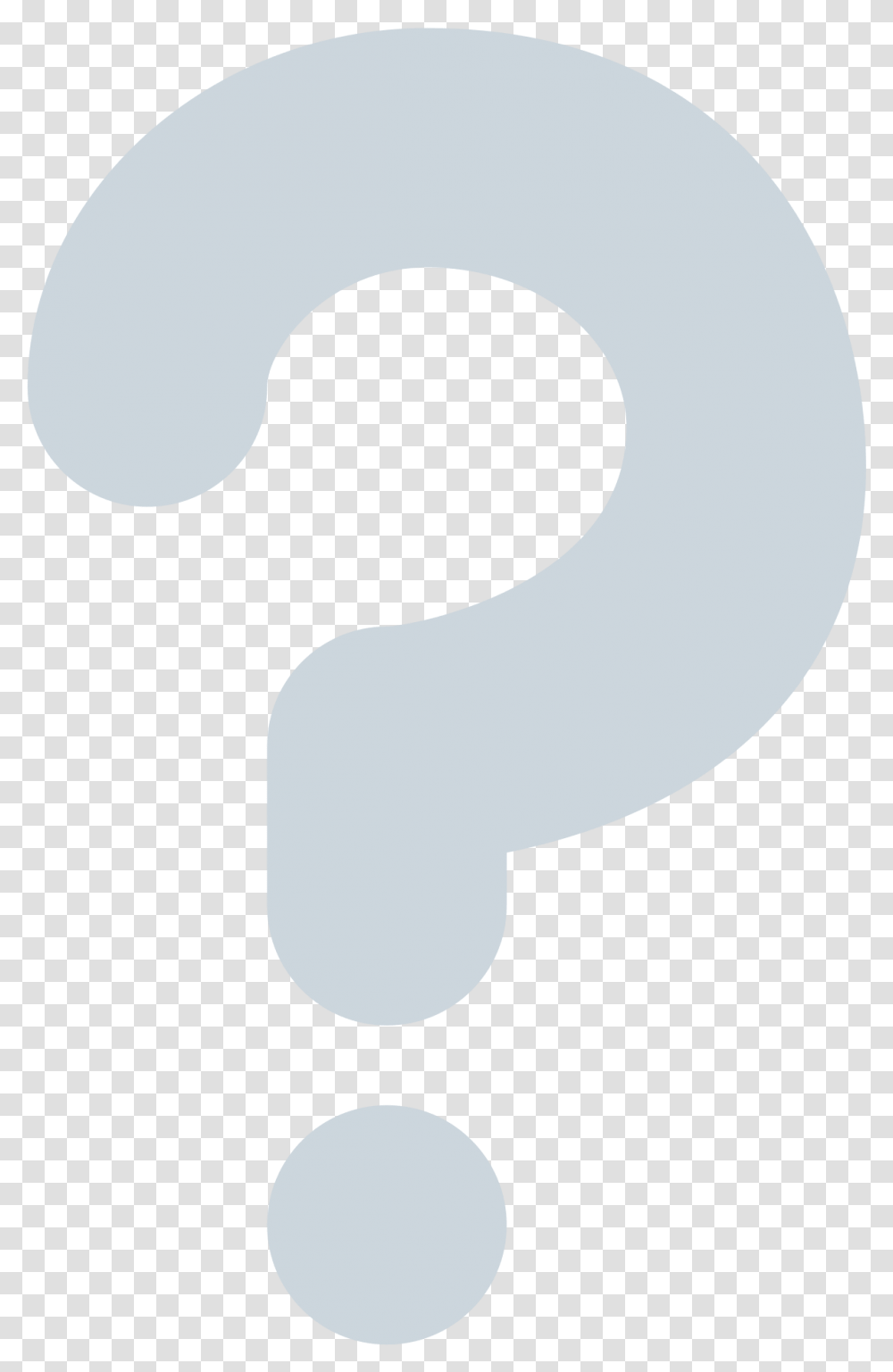 White Question Mark Ornament Sticker By Twitterverified Claves De Sol, Alphabet, Number Transparent Png