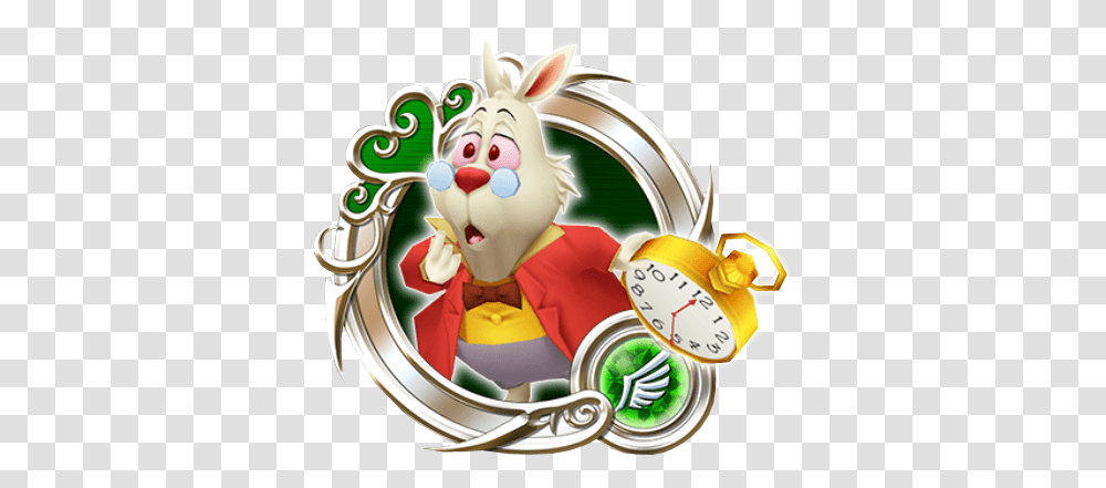 White Rabbit Khux Wiki Kingdom Hearts Union, Toy, Analog Clock, Alarm Clock Transparent Png