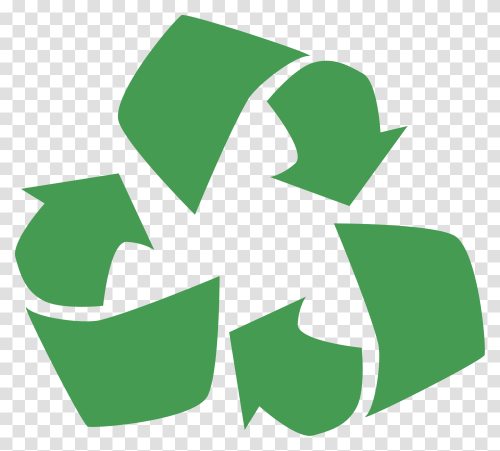 White Recycle Symbol Clip Art, Recycling Symbol Transparent Png