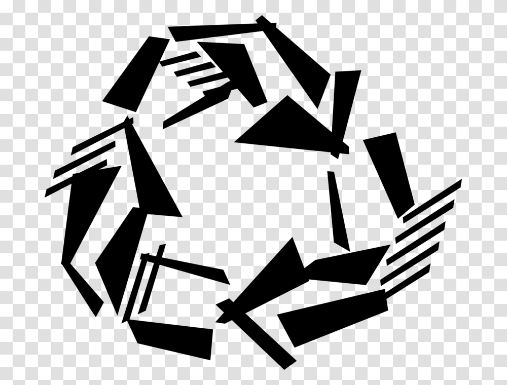 White Recycle Symbol, Gray, World Of Warcraft Transparent Png