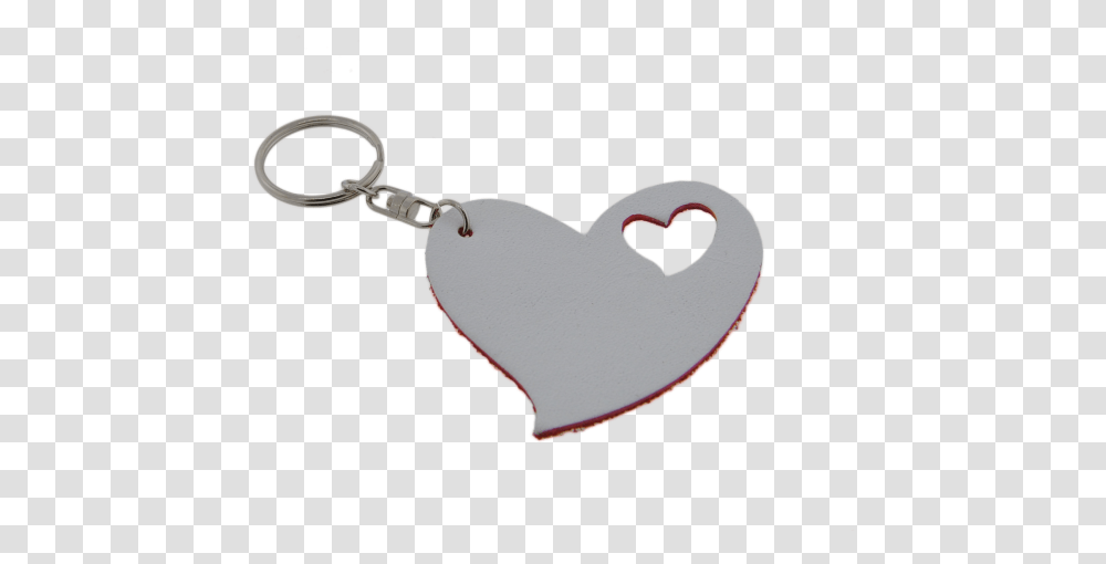 White Red Keychain, Bird, Animal, Pendant, Heart Transparent Png