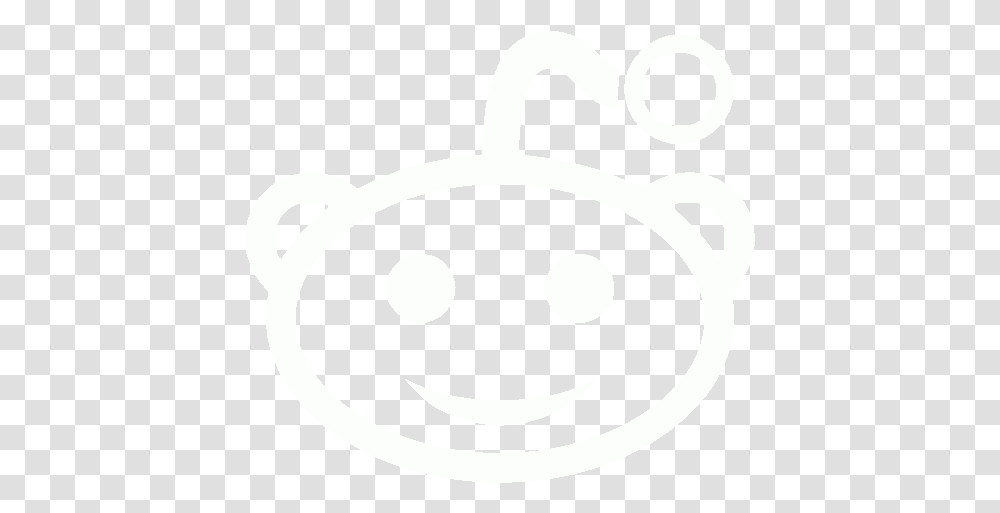 White Reddit Icon Reddit Logo Black White, Stencil, Pottery, Bowl, Paparazzi Transparent Png