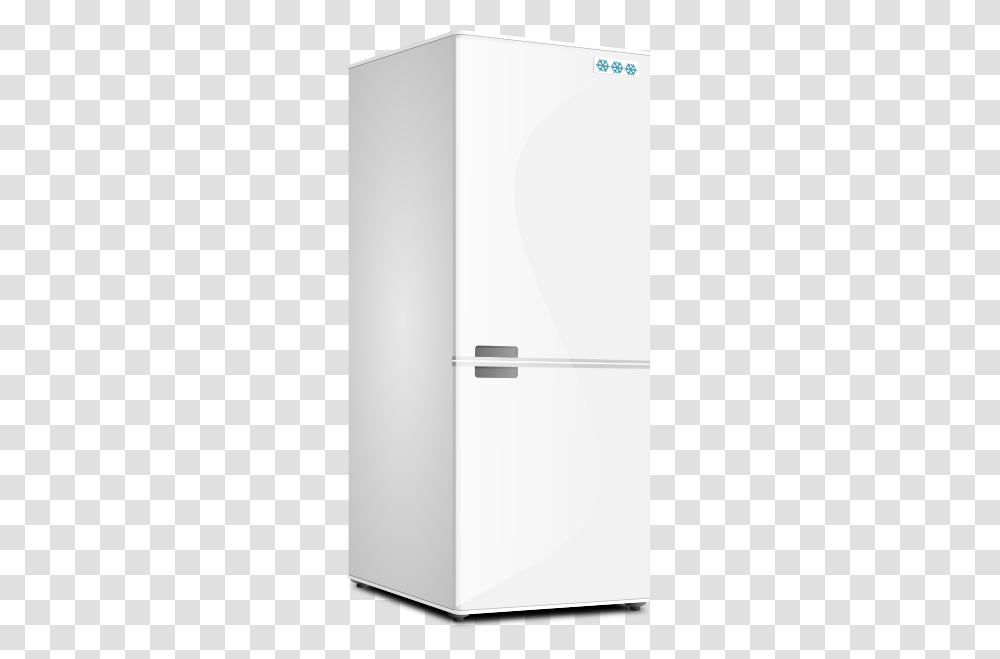 White Refrigerator Clip Art, Appliance Transparent Png