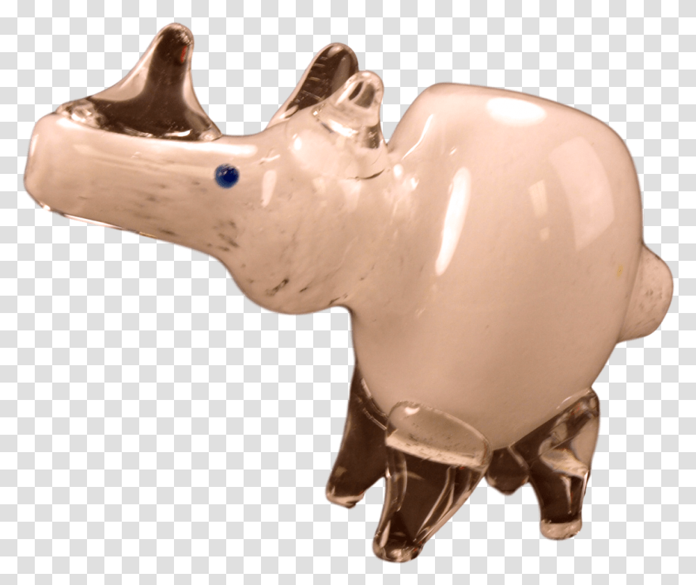 White Rhinoceros, Figurine, Finger, Head Transparent Png
