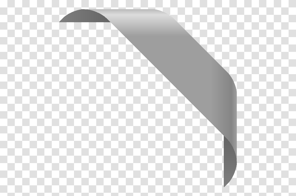 White Ribbon Corner White Corner Ribbon, Leisure Activities, Accessories, Accessory, Gray Transparent Png