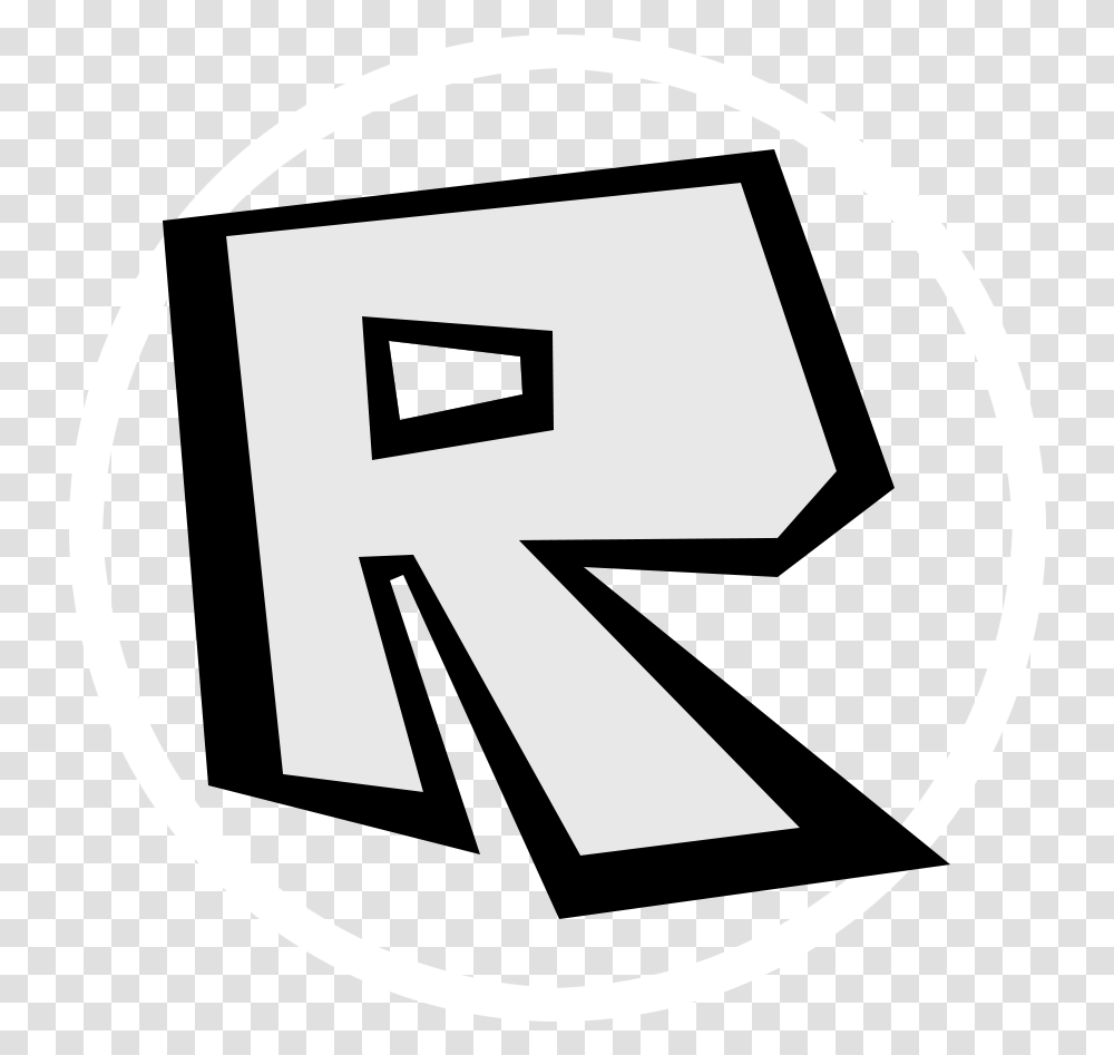 White Roblox Icon Clipart Dot, Symbol, Recycling Symbol, Logo, Trademark Transparent Png