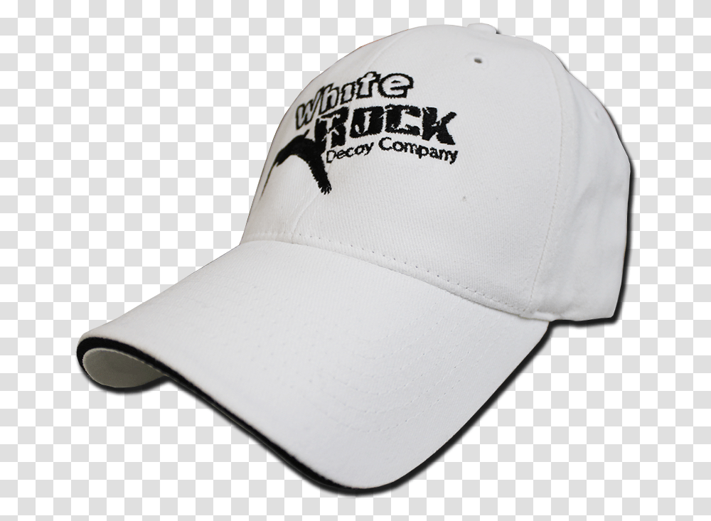 White Rock Decoys Logo Hat Baseball Cap, Clothing, Apparel, Swimwear Transparent Png