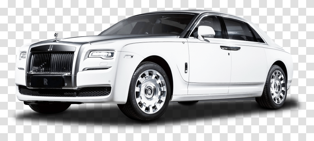 White Rolls Royce Car Clipart Rolls Royce, Vehicle, Transportation, Sedan, Tire Transparent Png