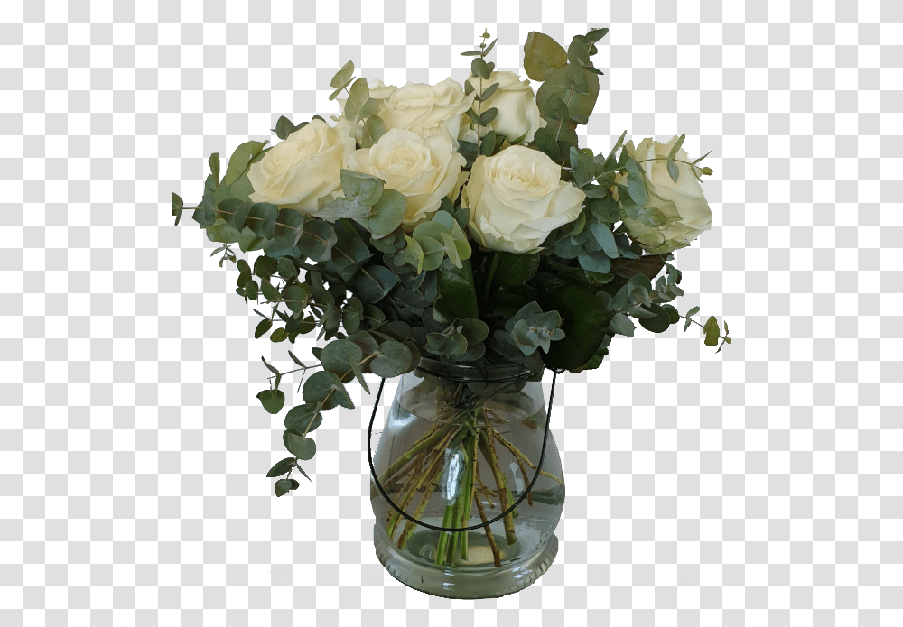 White Roses And Eucalyptus White Roses And Eucalyptus, Plant, Flower, Blossom, Flower Bouquet Transparent Png
