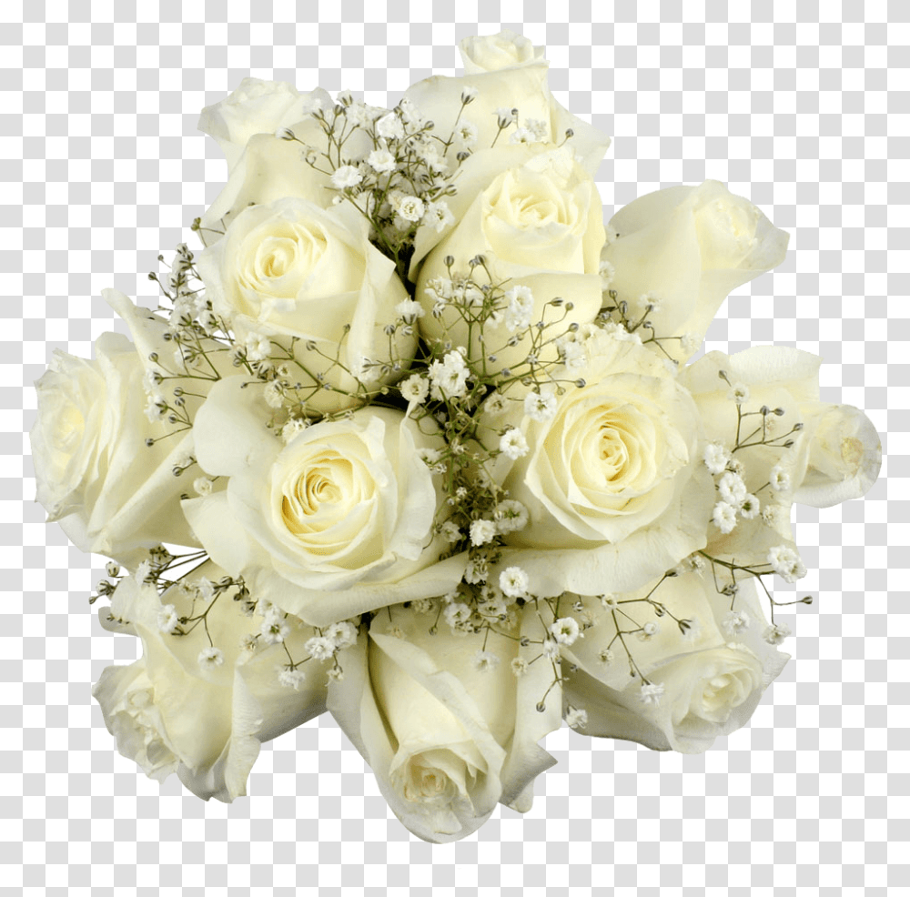 White Roses With Babys Breath Floral Arrangements Floribunda, Plant, Flower, Blossom, Flower Bouquet Transparent Png