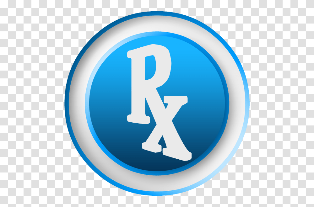 White Rx Pharmacist Symbol Clipart Image, Number, Logo, Trademark Transparent Png
