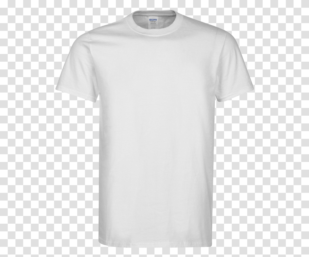 White Shirt Black Background, Apparel, T-Shirt Transparent Png