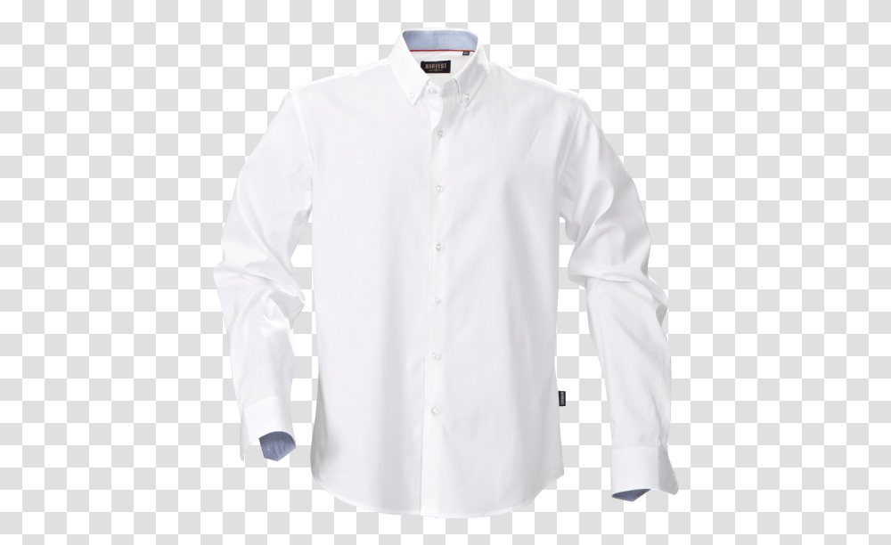White Shirt For Men, Apparel, Dress Shirt, Long Sleeve Transparent Png