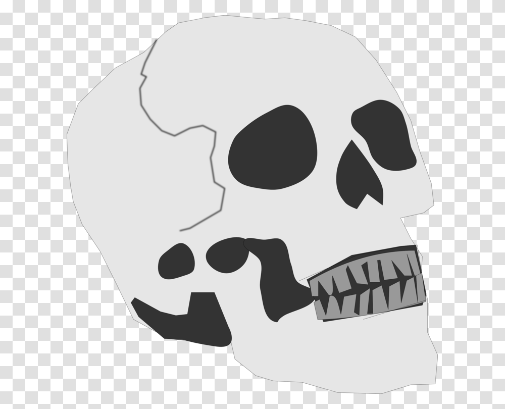 White Skull Clipart Skull Head Small, Jaw, Soccer Ball, Face, Drawing Transparent Png