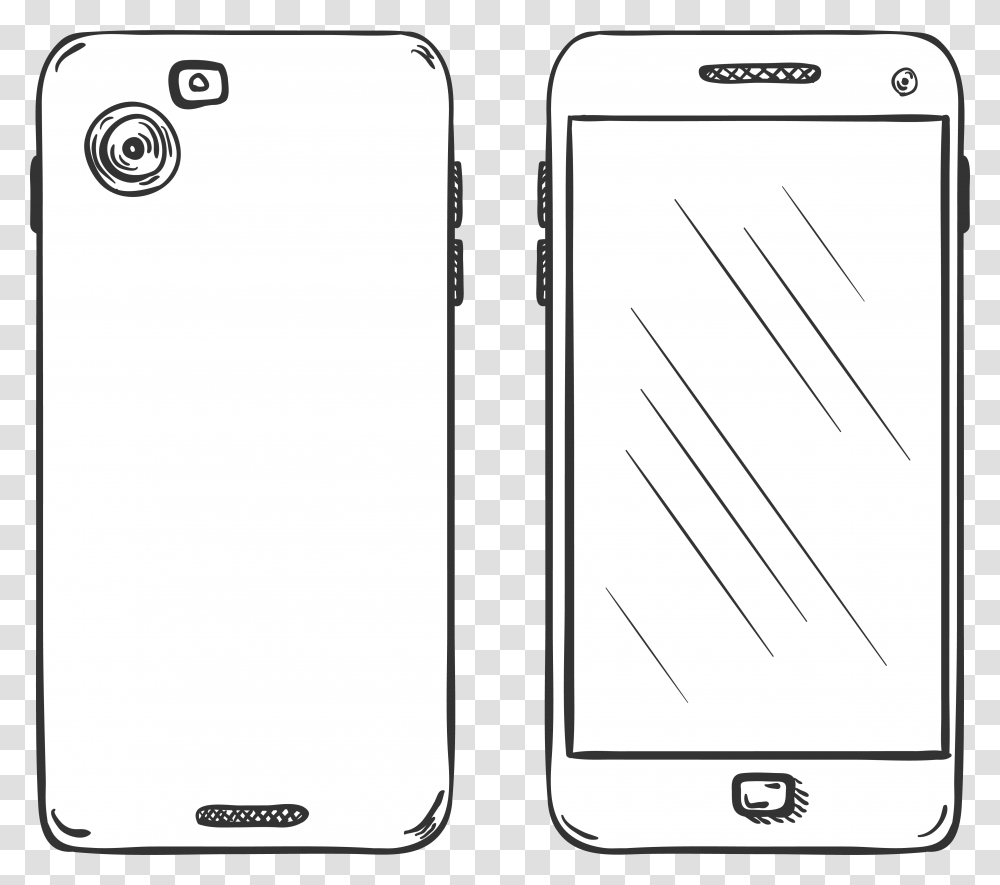 White Smartphone, Electronics, Mobile Phone, Cell Phone Transparent Png