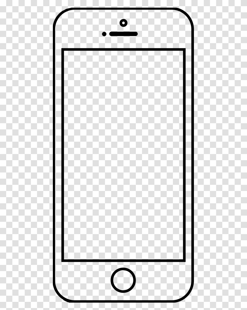 White Smartphone Icon, Gray, World Of Warcraft Transparent Png