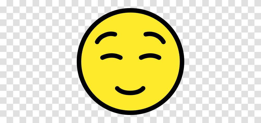 White Smiling Face Emoji Meanings - Typographyguru Happy, Tennis Ball, Sport, Sports, Label Transparent Png