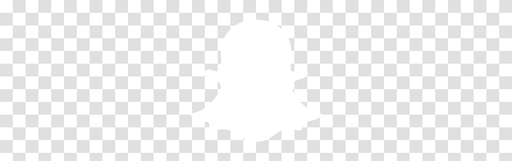 White Snapchat Icon, Person, Human, Silhouette, Baseball Cap Transparent Png