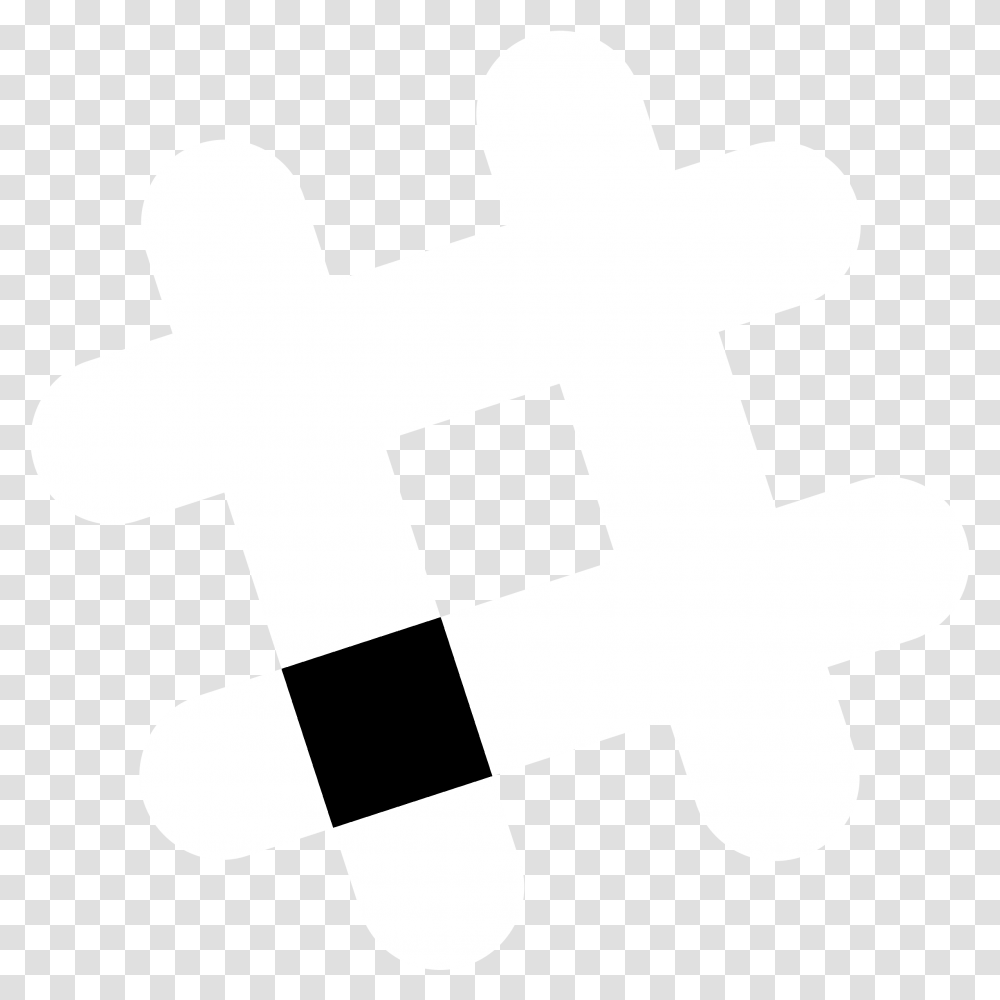 White Snapchat Parallel, Axe, Tool, Cross, Symbol Transparent Png