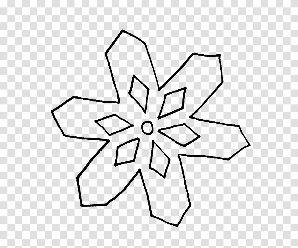 White Snowflake Clipart Transparent Png