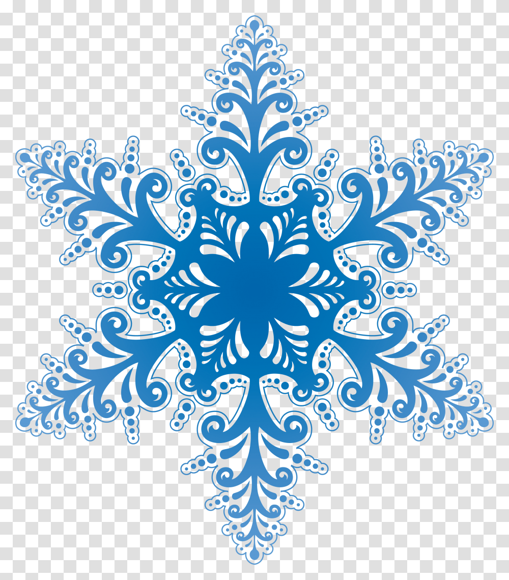 White Snowflake Stickpng Christmas Decorations Clipart Snowflakes, Pattern, Graphics, Fractal, Ornament Transparent Png