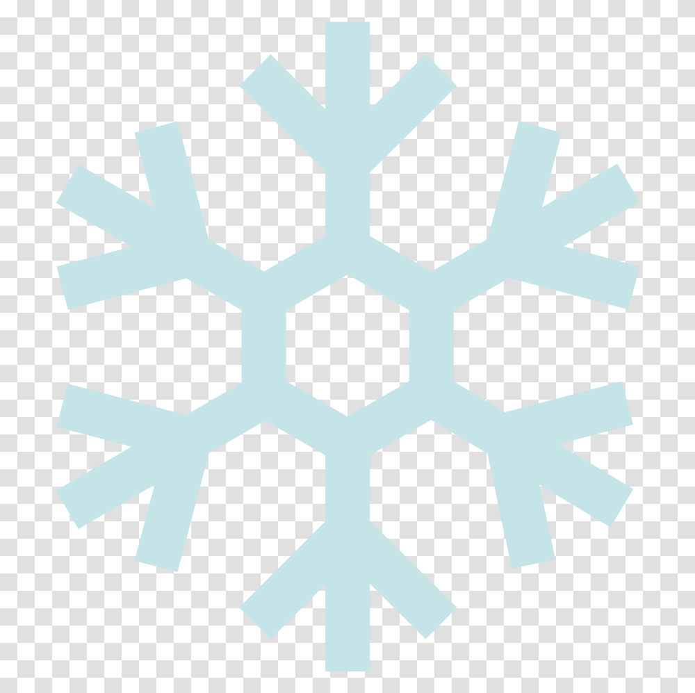 White Snowflake Symbol, Cross Transparent Png