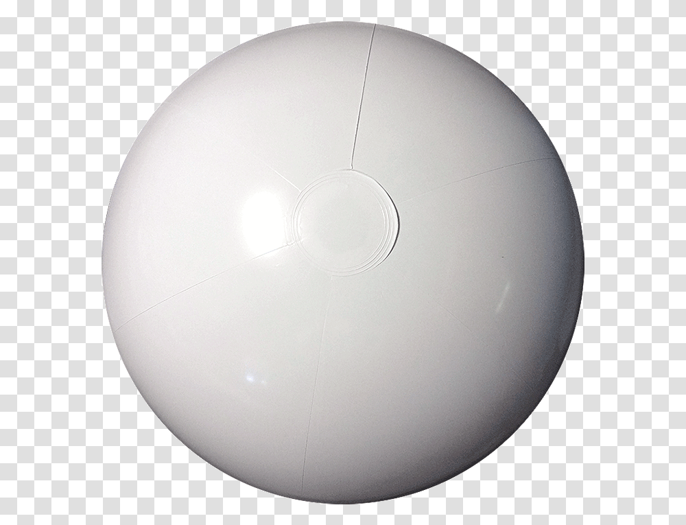 White Sphere White Beach Ball, Balloon Transparent Png