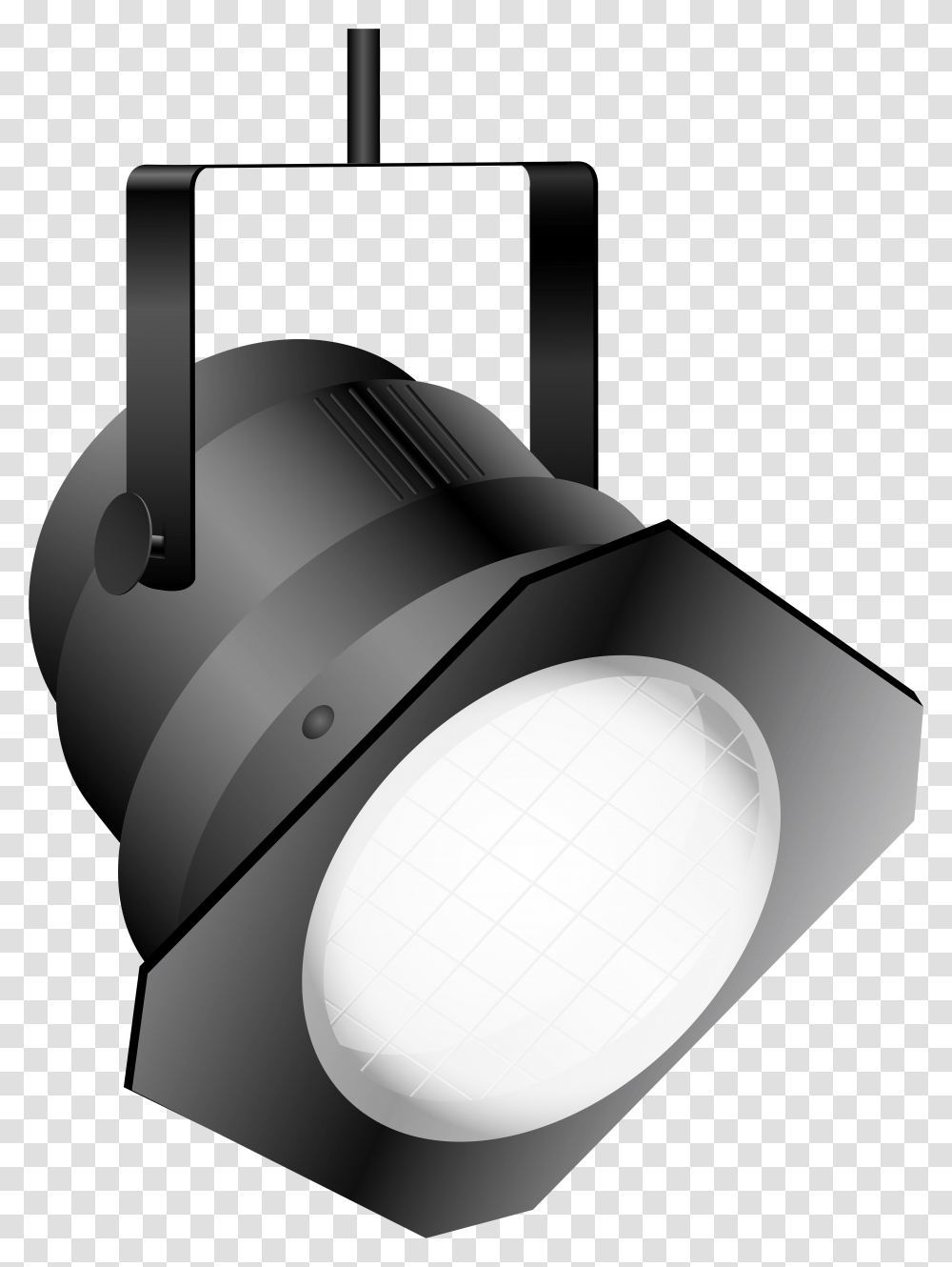 White Spotlight Clip Art, Lighting, Lamp, LED, Flashlight Transparent Png