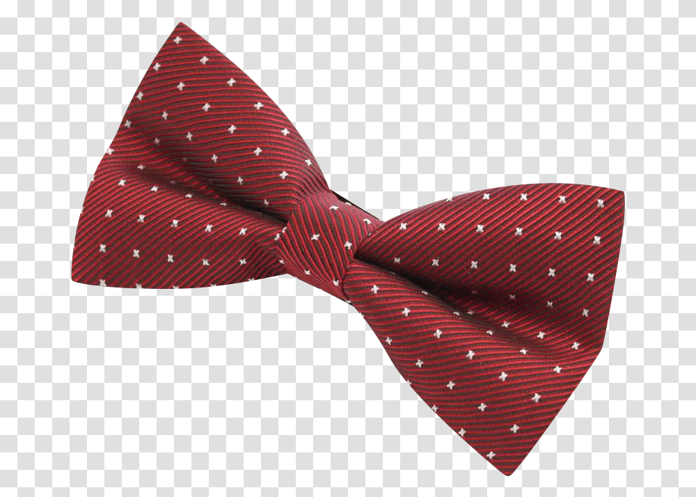 White Spotted Red Bow Tie Tartan, Accessories, Accessory, Necktie Transparent Png