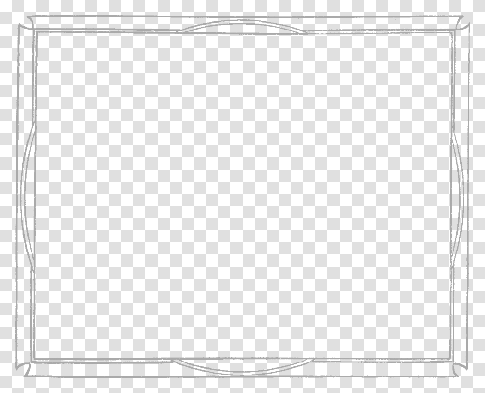 White Square Border Fondos De Pizarrones Blancos, Monitor, Screen, Electronics, Display Transparent Png