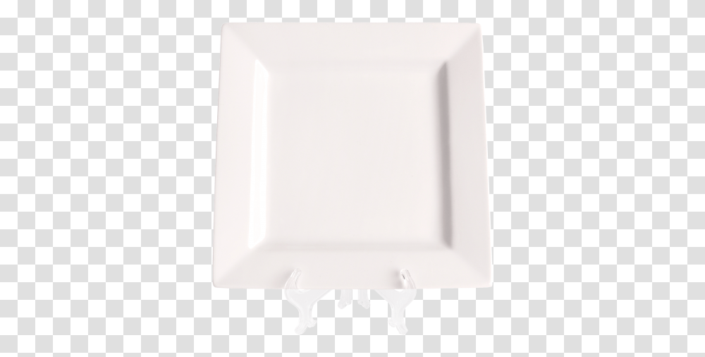 White Square Plate Plate, Dish, Meal, Food, Porcelain Transparent Png