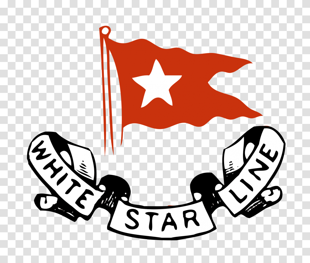White Star Line White Star Line Titanic, Clothing, Apparel, Symbol, Star Symbol Transparent Png