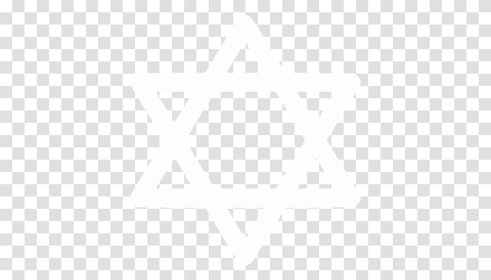 White Star Of David Icon Star Of David On Black, Symbol, Star Symbol Transparent Png