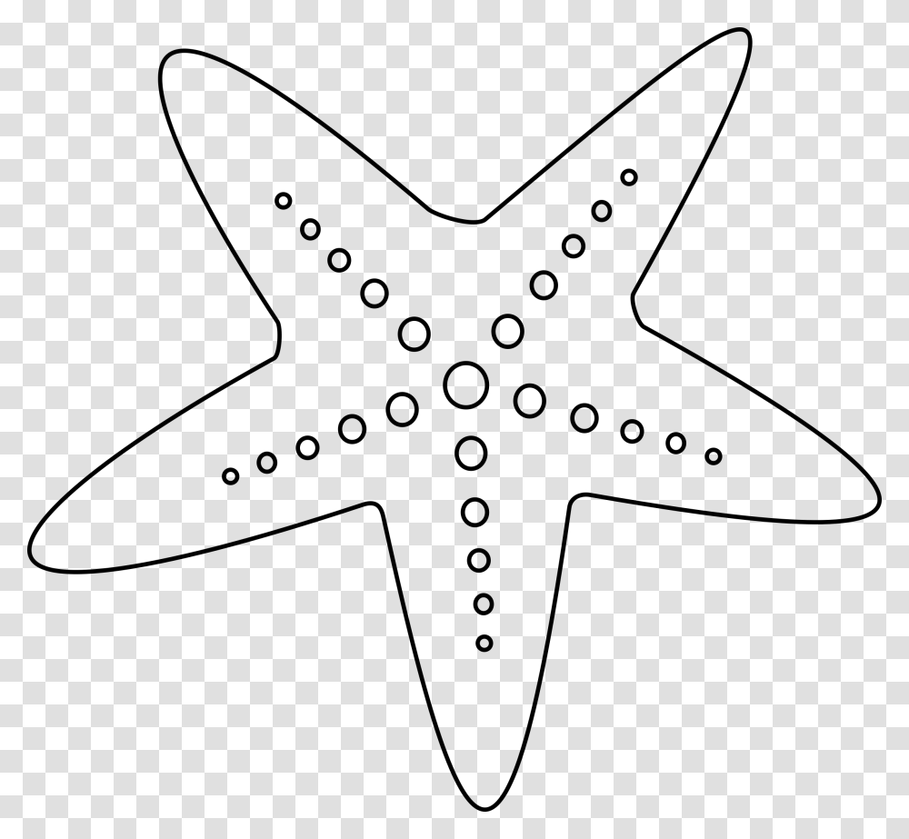 White Star Star Fish To Colour, Gray, World Of Warcraft Transparent Png