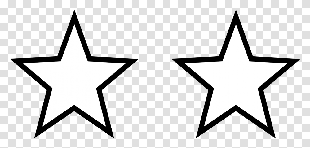 White Star Star Image Black And White, Cross, Star Symbol Transparent Png