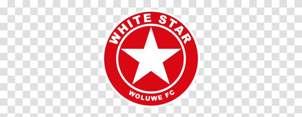 White Star Woluwe Fc Vector Logo White Star Woluwe, Symbol, Star Symbol, Trademark Transparent Png