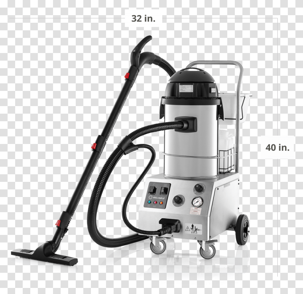 White Steam Professional Vapor Steam Cleaners, Appliance, Vacuum Cleaner, Mixer Transparent Png