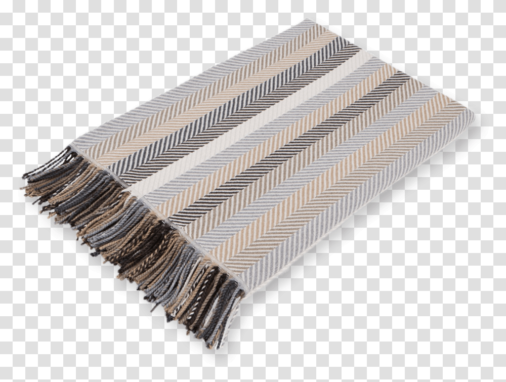 White Striped Throw Scarf, Rug, Tablecloth Transparent Png