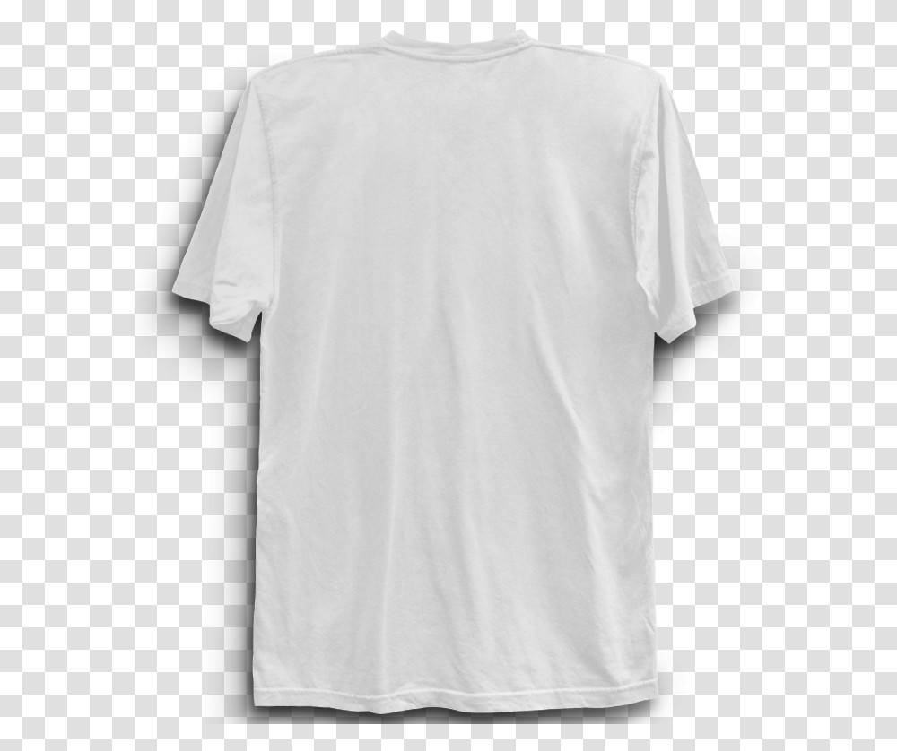 White T Shirt Back Side, Apparel, Undershirt, T-Shirt Transparent Png