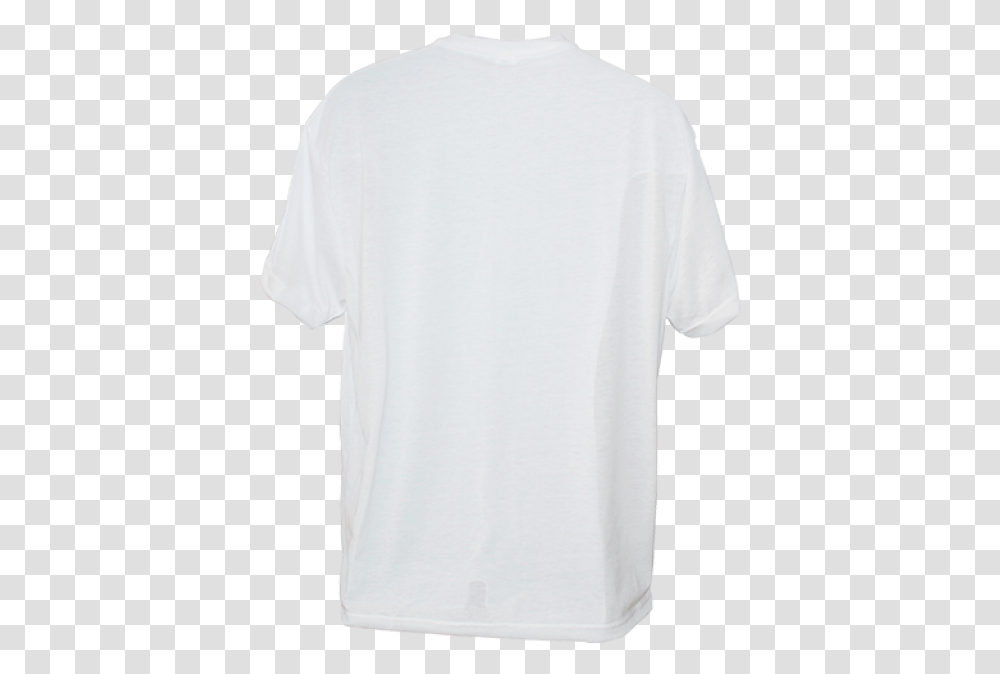 White T Shirt Backside, Apparel, T-Shirt, Sleeve Transparent Png