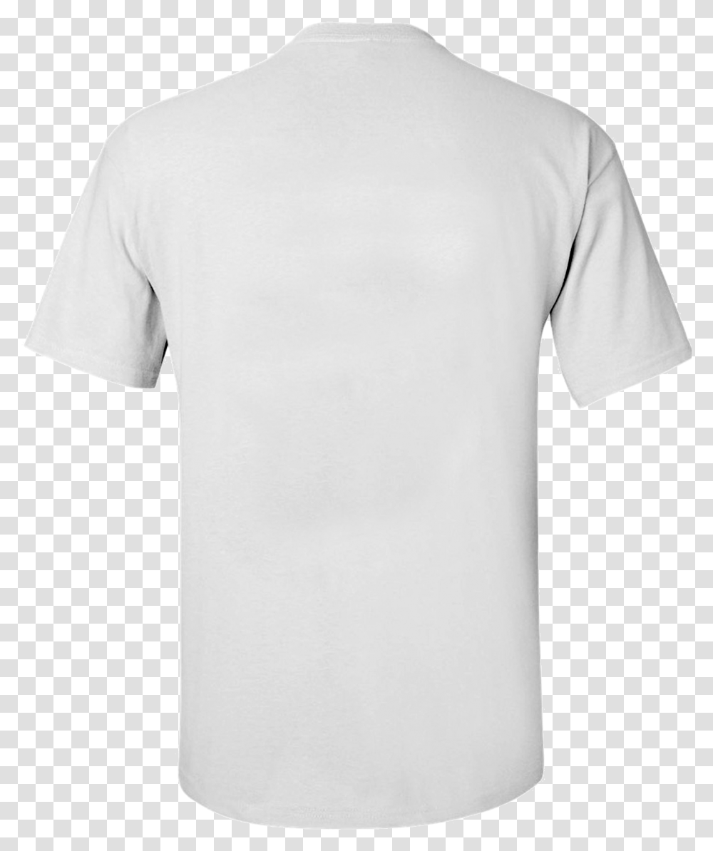 White T Shirt Front And Back White T Shirt Back, Apparel, T-Shirt Transparent Png