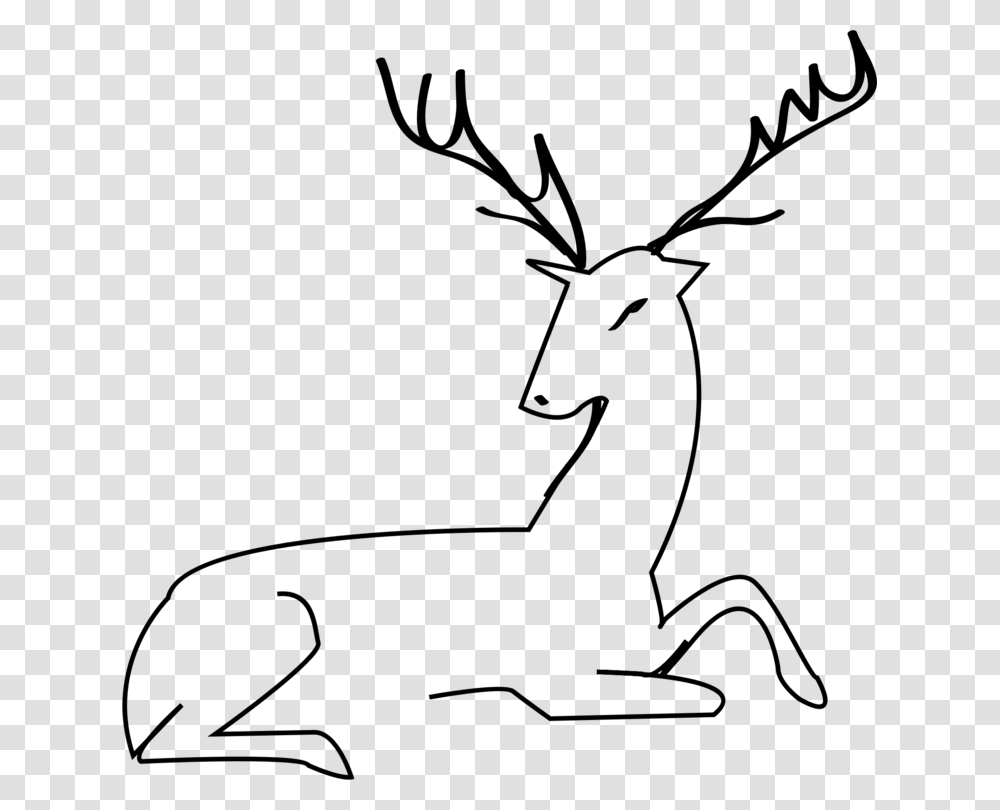 White Tailed Deer Moose Reindeer Elk, Gray, World Of Warcraft Transparent Png