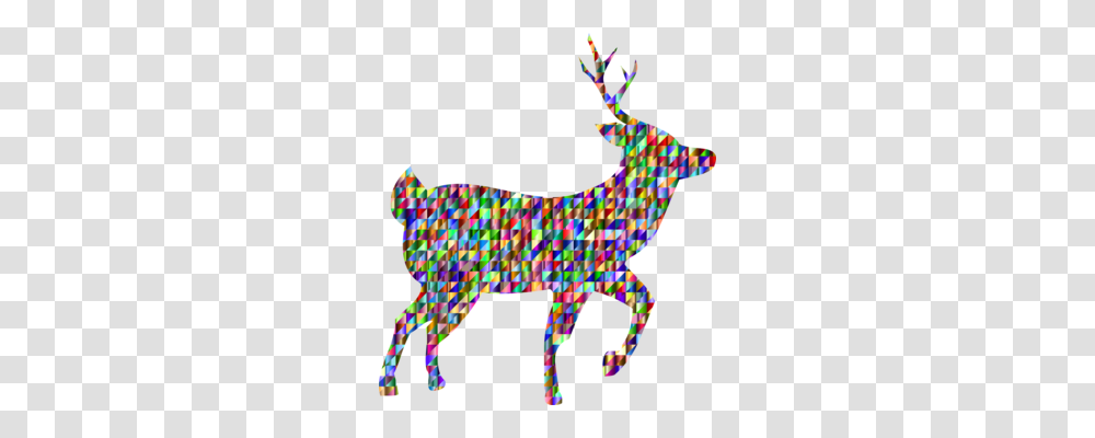 White Tailed Deer Moose Rudolph Reindeer, Mammal, Animal, Person, Wildlife Transparent Png