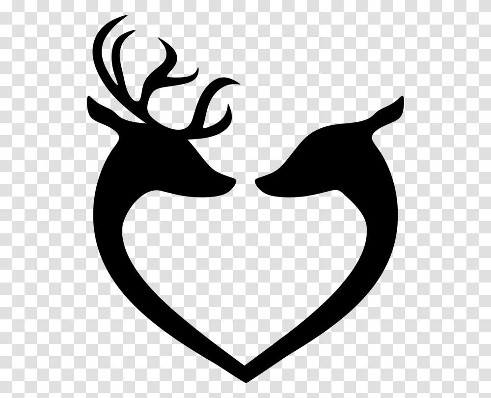 White Tailed Deer Moose Valentines Day Reindeer, Gray, World Of Warcraft Transparent Png