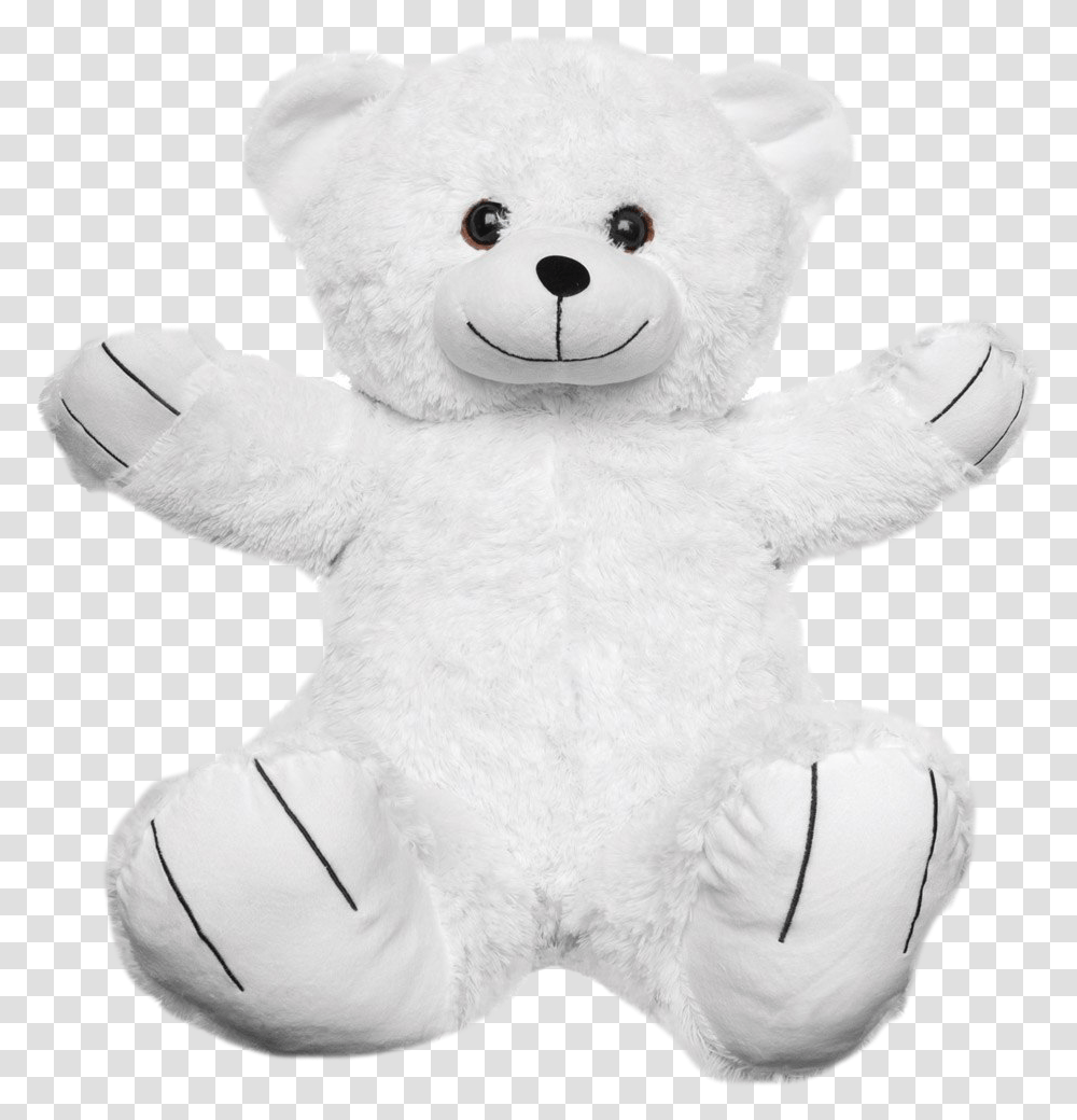 White Teddy Bear Picture Teddy Bear, Toy, Plush, Pillow, Cushion Transparent Png