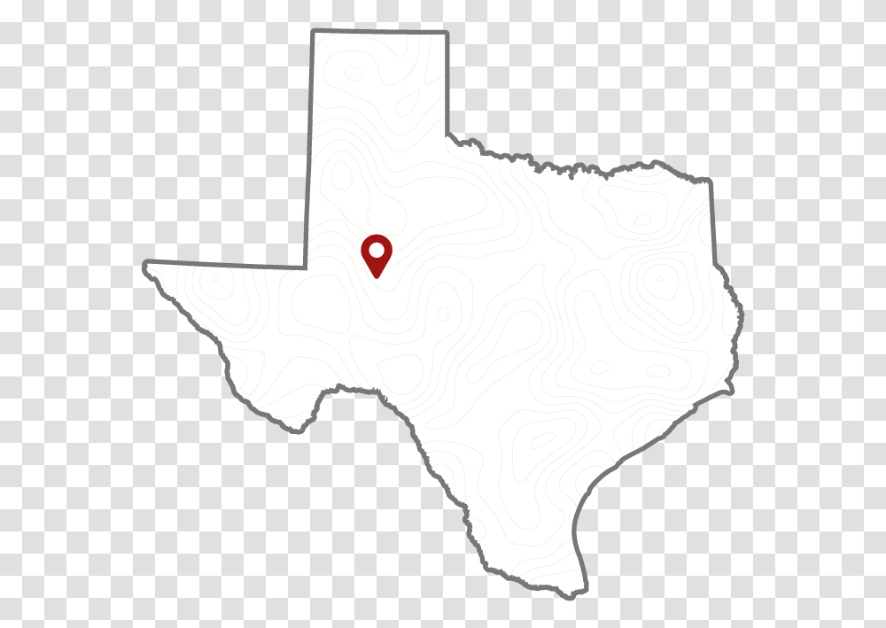 White Texas Black Background Clipart Texas Bluebonnet Map, Star Symbol, Pillow Transparent Png