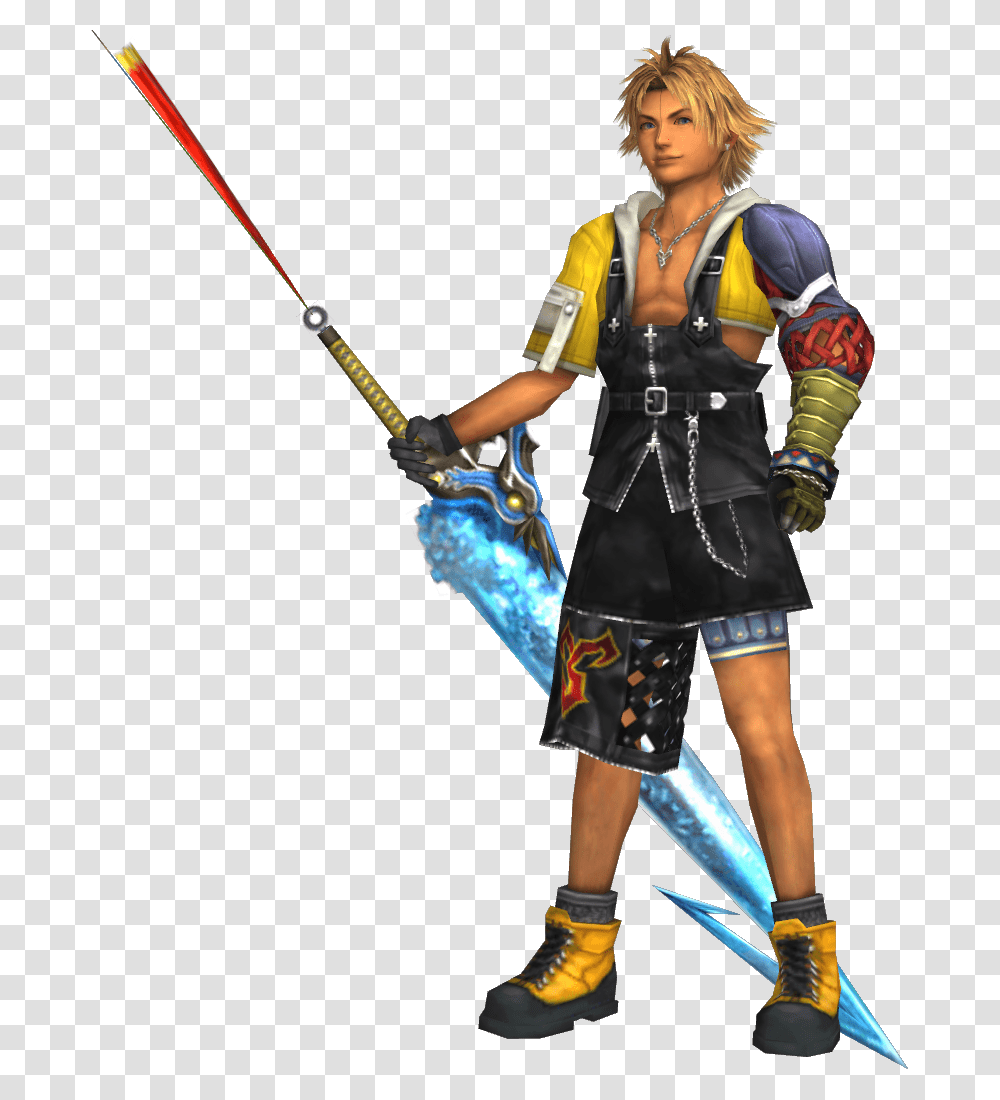 White Tidus Is Not White Lulu Is White Tidus Is More, Person, Costume, Bow, Shoe Transparent Png